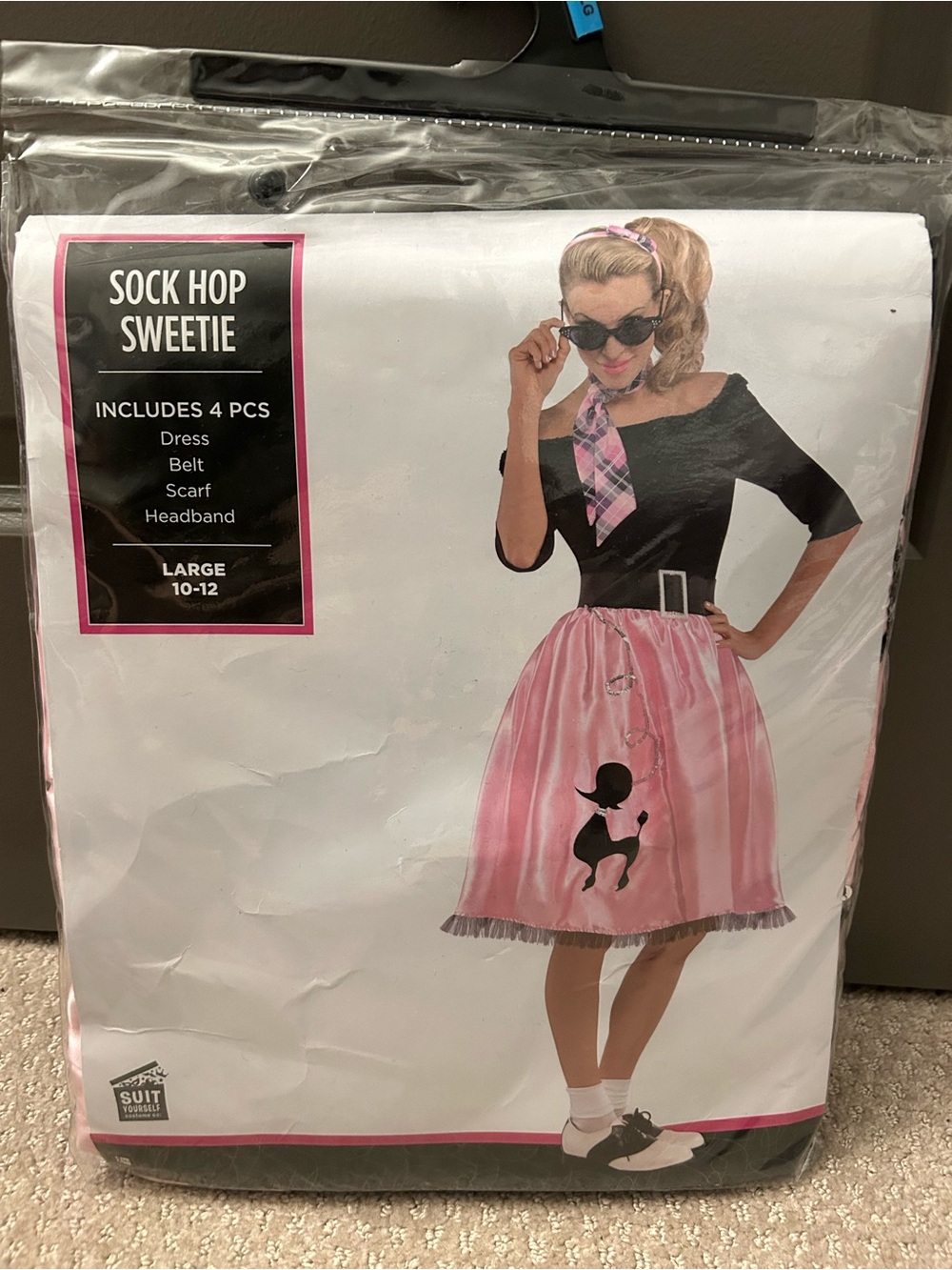 Sock Hop sweetie costume adult large